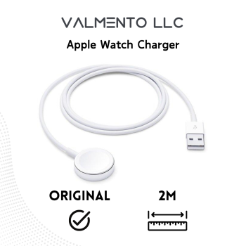 Apple Original Magnetisches Ladegerät zu USB MU9H2AM/A A1923 2m – Weiß – EU-Blister
